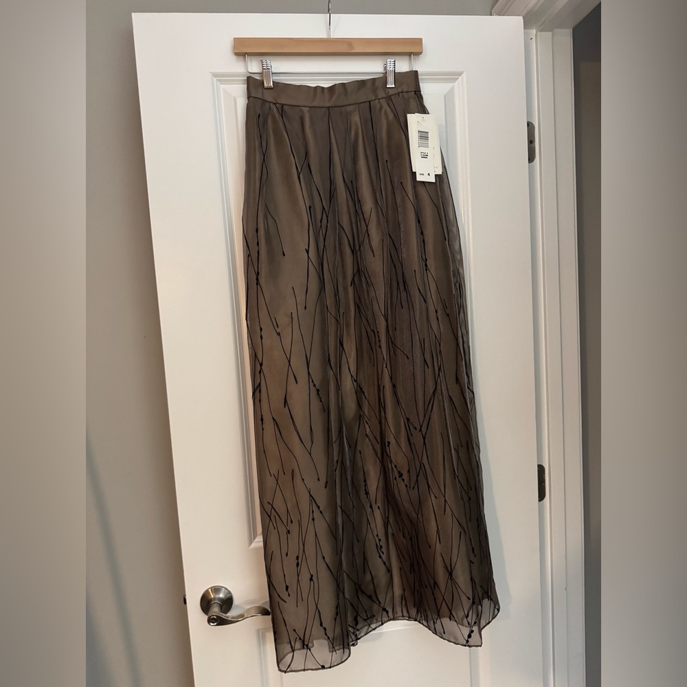 NWT Tom Barra Collection by Nordstrom Exquisite Maxi Skirt Size 4